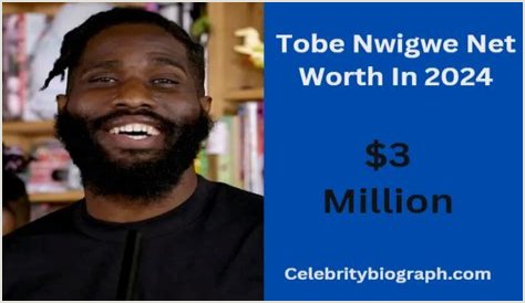 Tobe Nwigwe Height, Weight, Net Worth, Age, Birthday, Wikipedia, Who, Nationality, Biography